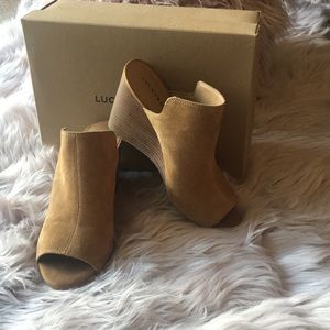 Lucky Brand Suede Slip in